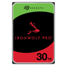 SEAGATE HDD 30TB IRONWOLF PRO, 3.5", SATA 6 Gb/s, 7200 RPM, Cache 512Mb SEAGATE HDD 30TB IRONWOLF PRO, 3.5", SATA 6 Gb/s, 7200 RPM, Cache 512Mb
