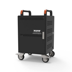PORT nabíjecí skříňka pro 20 notebooků + 1 Rack U19", černá PORT nabíjecí skříňka pro 20 notebooků + 1 Rack U19", černá