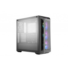 Cooler Master case MasterBox MB530P, ARGB, ATX, Micro-ATX, Mini-ITX, USB3.0, bez zdroje, černý Cooler Master case MasterBox MB530P, ARGB, ATX, Micro-ATX, Mini-ITX, USB3.0, bez zdroje, černý