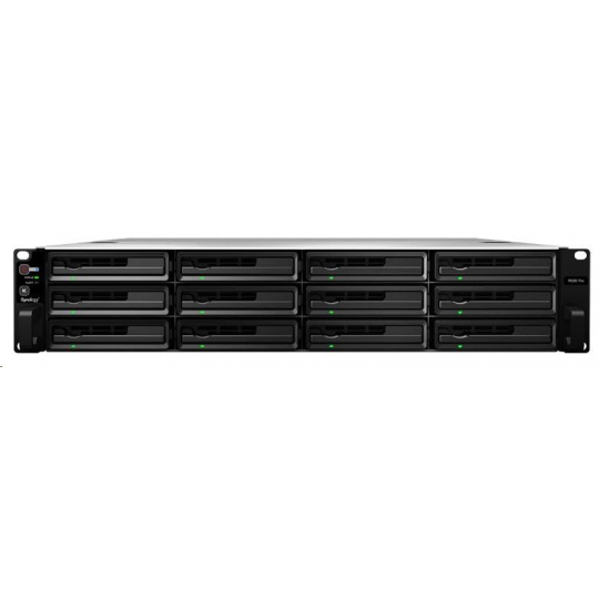 Synology RS3618xs RackStation (4C/XeonD-1521/2.4-2.7GHz/8GBRAM/12xSATA/2xUSB3.0/4xGbE/2xPCIe)