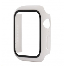 COTECi polykarbonátové pouzdro s ochranou displeje pro Apple Watch 41 mm bíla