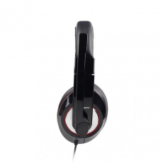 BAZAR GEMBIRD sluchátka s mikrofonem MHS-U-001 Gaming, černá, USB "REPAIRED"