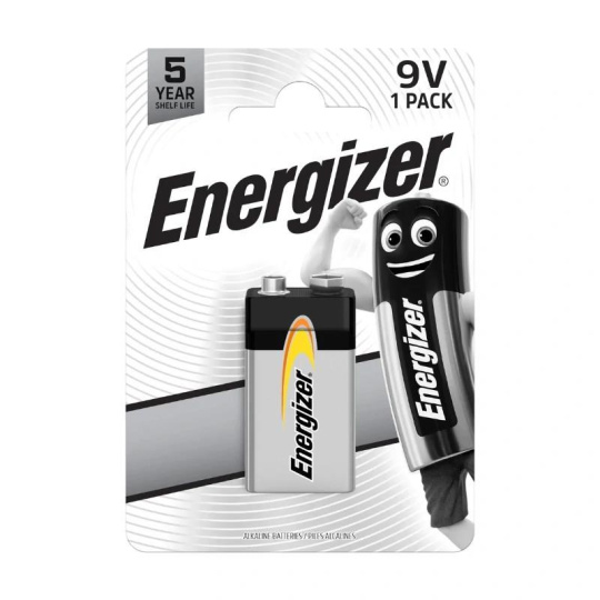 Energizer 6LR61 Everyday 9V 1pack Alkalická Energizer 6LR61 Everyday 9V 1pack Alkalická