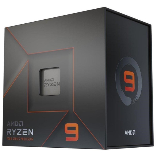 CPU AMD RYZEN 9 7900X WOF, 12-core, 4.7GHz, 64MB cache, 170W, socket AM5, BOX, bez chladiče