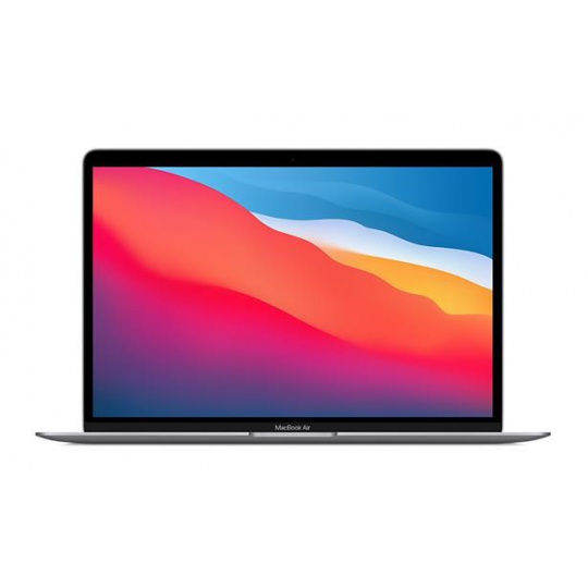 APPLE MacBook Air 13'', čip M1 s 8-jadrovým CPU a 7-jadrovým GPU, 256 GB, 8 GB RAM - vesmírne sivá