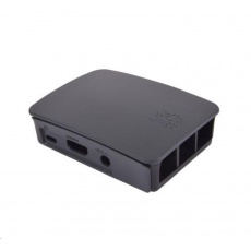 Raspberry Pi oficiální krabička pro Raspberry Pi 3B+, černá/šedá Raspberry Pi oficiální krabička pro Raspberry Pi 3B+, černá/šedá