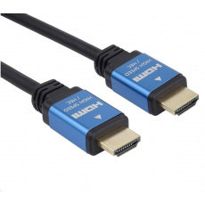 PREMIUMCORD HDMI - Ultra HDTV kábel, 5 m (kov, pozlátené konektory)