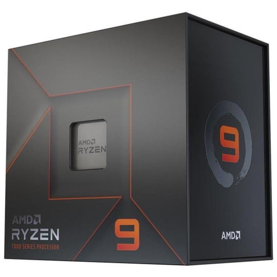 CPU AMD RYZEN 9 7950X WOF, 16-core, 4.5GHz, 64MB cache, 170W, socket AM5, BOX, bez chladiče