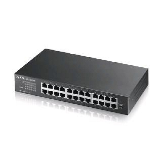 Zyxel GS1100-24E v3 24portový gigabitový ethernetový prepínač Zyxel GS1100-24E v3 24portový gigabitový ethernetový prepínač