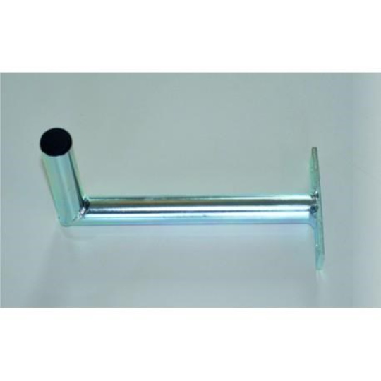 Držák antény na zeď - otočený, galvanický zinek, délka 25cm Držák antény na zeď - otočený, galvanický zinek, délka 25cm