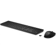 HP 650 Wireless Keyboard & Mouse Black- CZ klávesnice a myš, černá