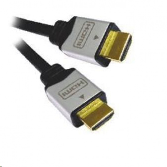 Kábel PREMIUMCORD HDMI A - HDMI A M/M 3 m pozlátené a kovové HQ konektory Kábel PREMIUMCORD HDMI A - HDMI A M/M 3 m pozlátené a kovové HQ konektory