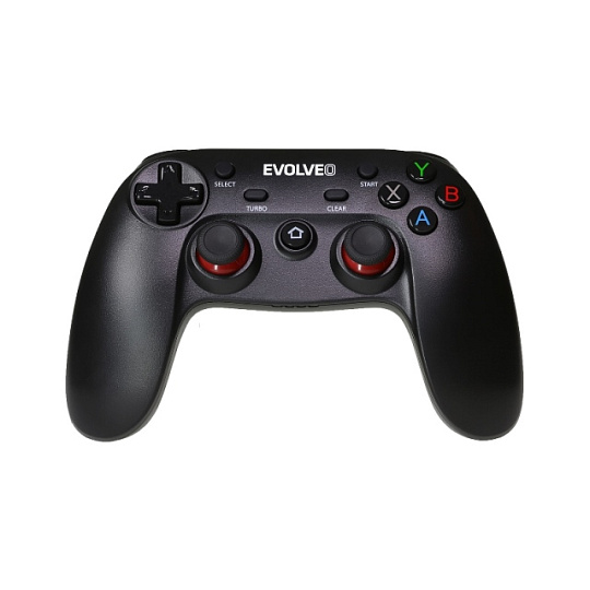BAZAR - EVOLVEO Fighter F1, bezdrátový gamepad pro PC, PlayStation 3, Android box/smartph. Retail - Pošk. obal (Komplet)