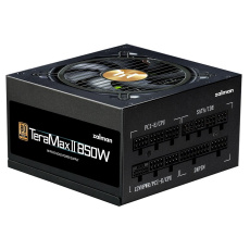 ZALMAN zdroj TeraMax II, 850W, 120mm, 80Plus Gold, Plně Modulární, ATX 3.0, černá ZALMAN zdroj TeraMax II, 850W, 120mm, 80Plus Gold, Plně Modulární, ATX 3.0, černá