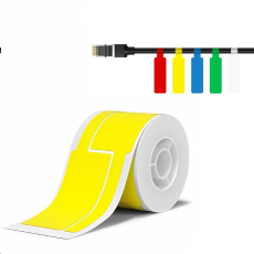 Niimbot štítky na kabely T 25x76mm 200ks Žluté pro B21, B21S, B3, B1S Niimbot štítky na kabely T 25x76mm 200ks Žluté pro B21, B21S, B3, B1S