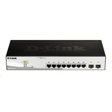Poškozený obal - D-Link DGS-1210-10 10-Port Gigabit Smart+ Switch, 8x GbE, 2x SFP, fanless, bazar Poškozený obal - D-Link DGS-1210-10 10-Port Gigabit Smart+ Switch, 8x GbE, 2x SFP, fanless, bazar