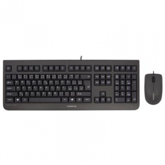 Set klávesnica + myš CHERRY DC 2000/ drôtová/ USB/ čierna/ CZ+SK rozloženie Set klávesnica + myš CHERRY DC 2000/ drôtová/ USB/ čierna/ CZ+SK rozloženie