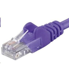 PREMIUMCORD Patch kábel UTP RJ45-RJ45 CAT5e 2m fialový