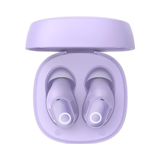 Baseus bezdrátová sluchátka Bowie WM02 TWS, Bluetooth 5.0, fialová Baseus bezdrátová sluchátka Bowie WM02 TWS, Bluetooth 5.0, fialová