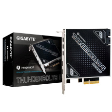 GIGABYTE rozšiřující karta Thunderbolts 5, PCIe 4.0x4, 3xMini-DP