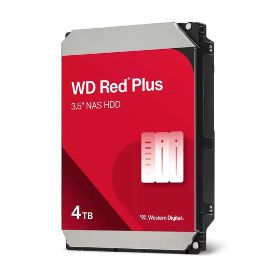 WD RED PLUS NAS WD40EFZZ 4TB, SATA III 3.5", 128MB 5400RPM, 180MB/s, CMR WD RED PLUS NAS WD40EFZZ 4TB, SATA III 3.5", 128MB 5400RPM, 180MB/s, CMR