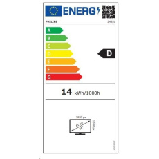 Philips MT IPS LED 23,8" 243S1/00 - panel IPS, 1920x1080, HDMI, DP, USB-C, USB 3.2, RJ45, repro, otočný