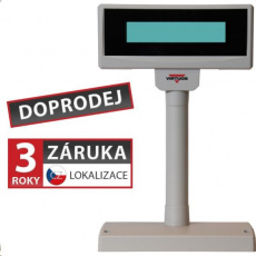 Virtuos LCD zákaznický displej Virtuos FL-2024LW 2x20, USB, 5V, béžový Virtuos LCD zákaznický displej Virtuos FL-2024LW 2x20, USB, 5V, béžový