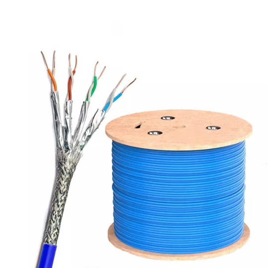 DIGITUS CAT 6A U-FTP Kabel 4x2,drát AWG23, LSOH, modrý, 305m DIGITUS CAT 6A U-FTP Kabel 4x2,drát AWG23, LSOH, modrý, 305m