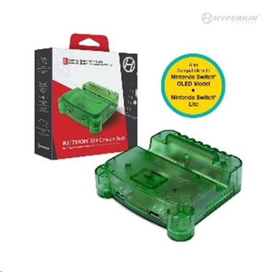 Hyperkin RetroN S64 Console Dock for Nintendo Switch (Lime Green) Hyperkin RetroN S64 Console Dock for Nintendo Switch (Lime Green)