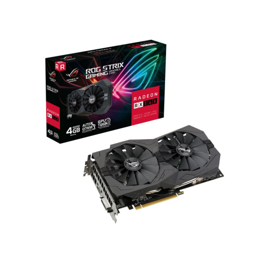 ASUS VGA AMD Radeon RX 560 ROG STRIX V2 4G, 4G GDDR5, 1xHDMI, 1xDVI-D