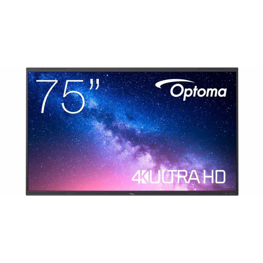 Optoma 5753RK IFPD 75" - interaktivní dotykový, 4K UHD, multidotyk 40prstu, Android 13, 8GB RAM / 64GB ROM - DEMO Optoma 5753RK IFPD 75" - interaktivní dotykový, 4K UHD, multidotyk 40prstu, Android 13, 8GB RAM / 64GB ROM - DEMO