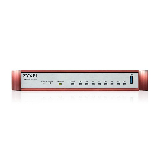Zyxel USG FLEX 100H Series, 8 Gigabit user-definable ports, 1*USB with 1 YR Gold Security Pack Zyxel USG FLEX 100H Series, 8 Gigabit user-definable ports, 1*USB with 1 YR Gold Security Pack