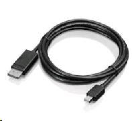 LENOVO adaptér Mini-DisplayPort to DisplayPort Monitor Cable - přenos signálu přes miniDP na DisplayPort LENOVO adaptér Mini-DisplayPort to DisplayPort Monitor Cable - přenos signálu přes miniDP na DisplayPort