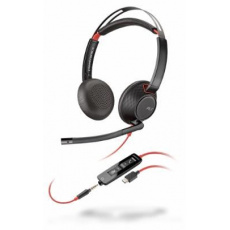 POLY náhlavní souprava BLACKWIRE C5220, 3,5 mm jack, USB-C, stereo POLY náhlavní souprava BLACKWIRE C5220, 3,5 mm jack, USB-C, stereo