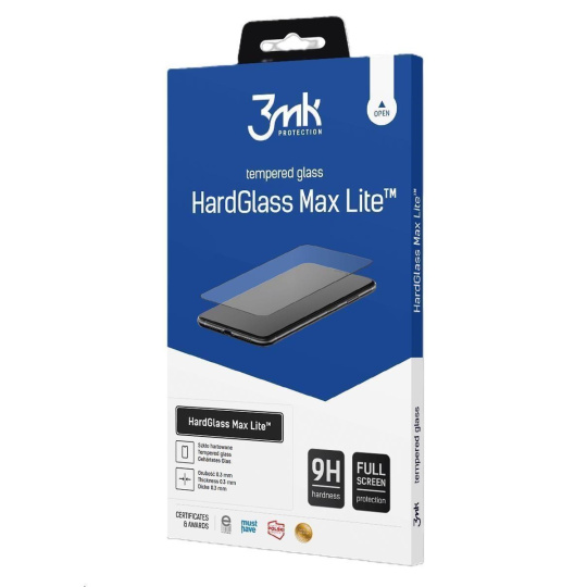 3mk tvrzené sklo HardGlass Max Lite Black pro Honor Magic7 Lite 3mk tvrzené sklo HardGlass Max Lite Black pro Honor Magic7 Lite