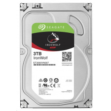 BAZAR - SEAGATE HDD IRONWOLF (NAS) 3TB SATAIII/600, 5900rpm, 64MB cache, recertified