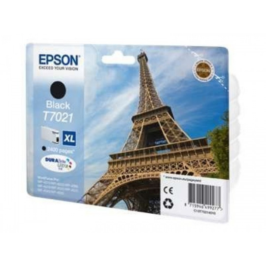 EPSON Ink čer WorkForce-4000/4500 - Black XL-2400str. (45,2 ml)