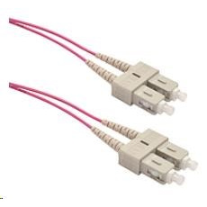 Solarix Patch kabel 50/125 SCupc/SCupc MM OM4 2m duplex SXPC-SC/SC-UPC-OM4-2M-D Solarix Patch kabel 50/125 SCupc/SCupc MM OM4 2m duplex SXPC-SC/SC-UPC-OM4-2M-D