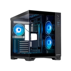 BAZAR - CHIEFTEC skříň VISIO, ATX, 1x USB-C 3.2, 2x USB 3.0, 6x 120mm ARGB Fan, černá, poškozený obal BAZAR - CHIEFTEC skříň VISIO, ATX, 1x USB-C 3.2, 2x USB 3.0, 6x 120mm ARGB Fan, černá, poškozený obal
