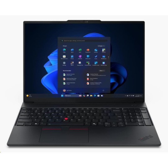 LENOVO NTB ThinkPad E16 G3 - Ultra 5 225U,16" WUXGA IPS,16GB,512SSD,HDMI,Int- Intel,W11P,3Y Onsite LENOVO NTB ThinkPad E16 G3 - Ultra 5 225U,16" WUXGA IPS,16GB,512SSD,HDMI,Int- Intel,W11P,3Y Onsite