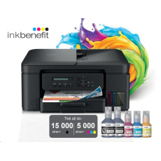 BAZAR - BROTHER multifunkce inkoustová DCP-T730DW - A4 128MB 2400x600 16ppm ADF USB 2.0. WIFI  - INKTANK - Poškozený oba