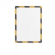 Magnetický rámček Magnetofix A4 bezpečnostný žlto-čierny (5ks) Magnetický rámček Magnetofix A4 bezpečnostný žlto-čierny (5ks)