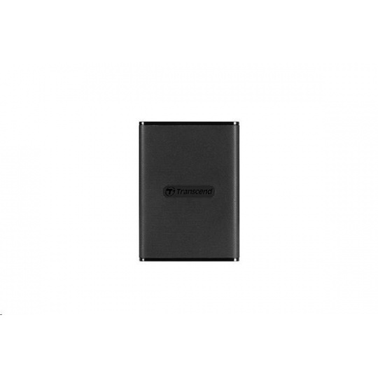 TRANSCEND Externý SSD disk ESD270C 1 TB, prenosný, USB 3.1 Gen.2, typ C a A, dva káble 520/460 MB/s, čierna