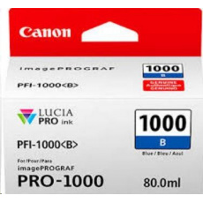 Canon BJ CARTRIDGE PFI-1000 B (modrá atramentová nádržka)