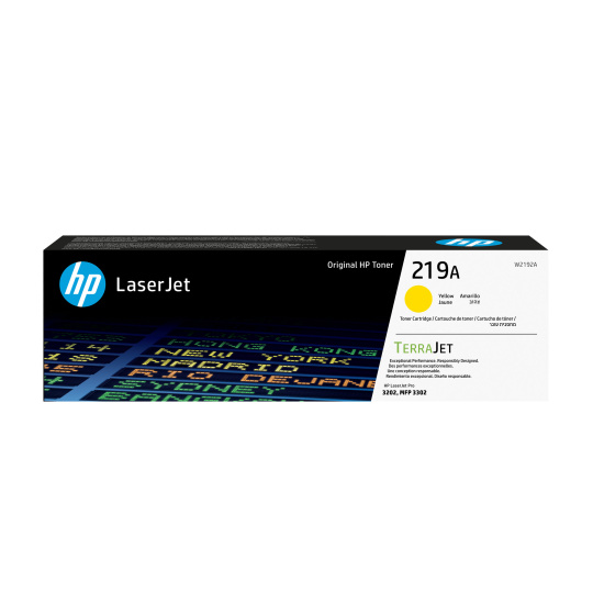 HP 219A Yellow Original LaserJet Toner Cartridge (1,200 pages) HP 219A Yellow Original LaserJet Toner Cartridge (1,200 pages)