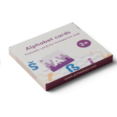 Primo Toys - tématické karty pro transparentní mapu - abeceda