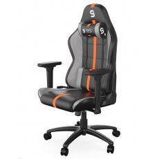 SPC Gear herní židle SR400 / imitace kůže / černo-oranžová SPC Gear herní židle SR400 / imitace kůže / černo-oranžová