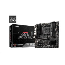 BAZAR - MSI MB Sc AM4 B550M PRO-VDH WIFI, AMD B550, 4xDDR4, VGA, mATX - Po opravě (Bez příšlušenství) BAZAR - MSI MB Sc AM4 B550M PRO-VDH WIFI, AMD B550, 4xDDR4, VGA, mATX - Po opravě (Bez příšlušenství)