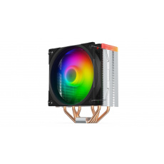 SilentiumPC chladič CPU Fera 5 ARGB, ultratichý/ 120mm fan/ 4 heatpipes/ PWM/ pro Intel (i LGA 1700), AMD SilentiumPC chladič CPU Fera 5 ARGB, ultratichý/ 120mm fan/ 4 heatpipes/ PWM/ pro Intel (i LGA 1700), AMD