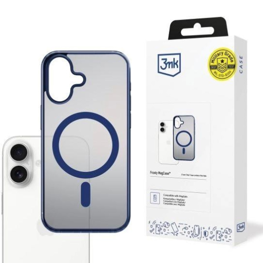 3mk Frosty MagCase Blue pro Apple iPhone 17 3mk Frosty MagCase Blue pro Apple iPhone 17